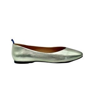 Dr. Liza Gold Metallic Ballet Flats with Arch Support